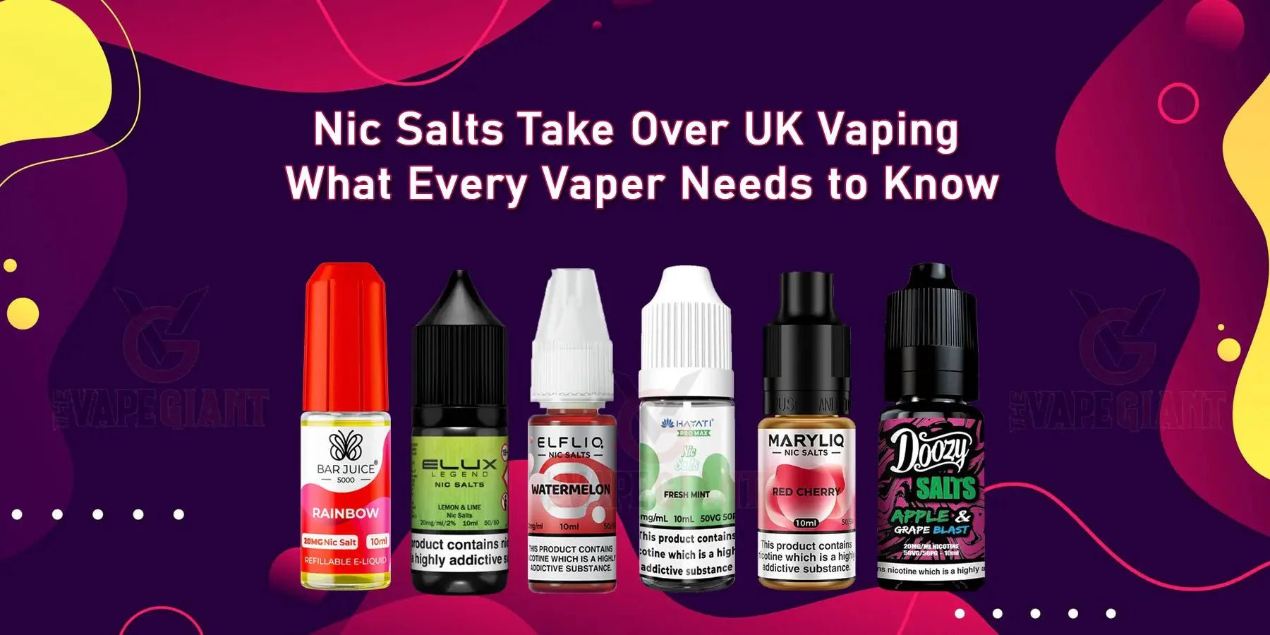 Nic Salts Take Over UK Vaping – What Every Vaper Needs to Know