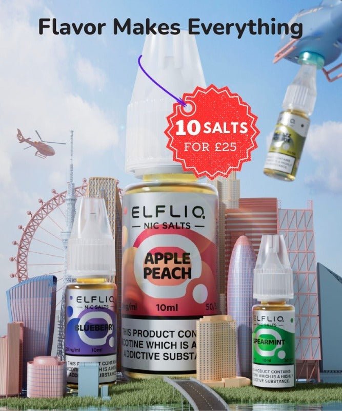 Top 5 Best Flavors in Elfliq – Elf Bar Nicotine Salt