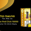 Top Features That Make the Pyne Pod Click 10000 Starter Kit Worth Buying - The Vape Giant