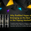 Why Prefilled Vapes Are Emerging as the Best Choices in the Vaping Market? - The Vape Giant