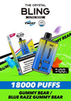 The Crystal Bling Ultra Twist 18000 Puffs Disposable Vape