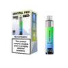 Crystal Pro CP 10k Prefilled Pod Vape Kit Box of 5 Blue Razz GB