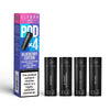 Elf Bar 4 - In - 1 3200 Replacement Pods Pack of 10 Blueberry Edition