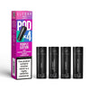 Elf Bar 4 - In - 1 3200 Replacement Pods Pack of 10 Purple Edition