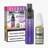 Elf Bar EV5000 Starter Kit & Elfliq Nic Salt 10ml E-Liquid Combo Pack - The Vape Giant