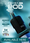 Feoba Pro 6000+ Replacement Pods Lemon Lime