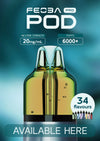 Feoba Pro 6000+ Replacement Pods Lemon Lime