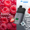 Hayati Mini Ultra 1500 Disposable Vape Strawberry Raspberry Ice