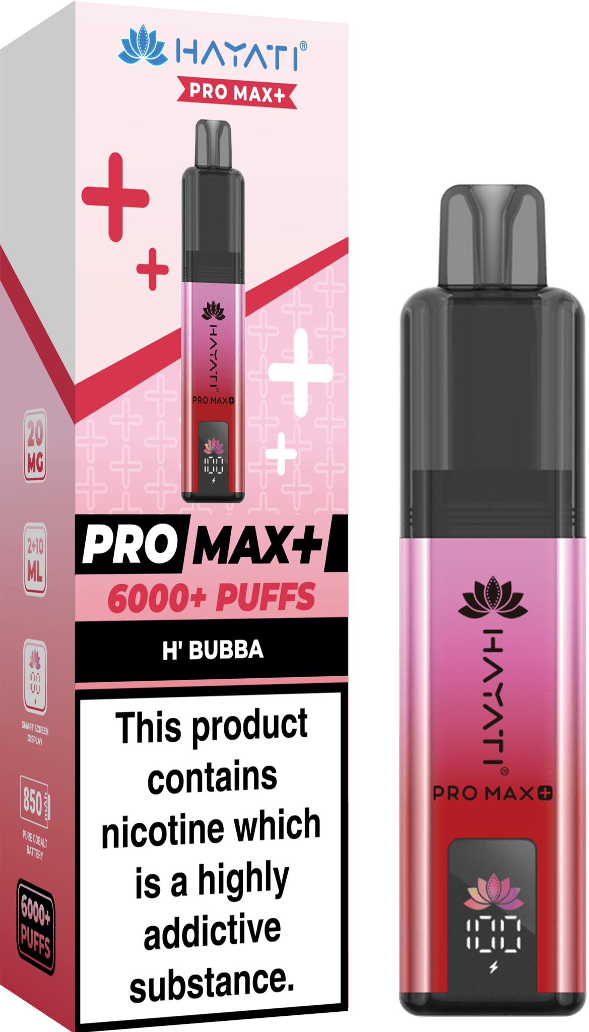 Hayati Pro Max+ 6000 Puffs Vape Kit - 7.99 Only The Vape Giant Hayati Pro Max+ 6000 Puffs Vape Kit - 7.99 Only The Vape Giant