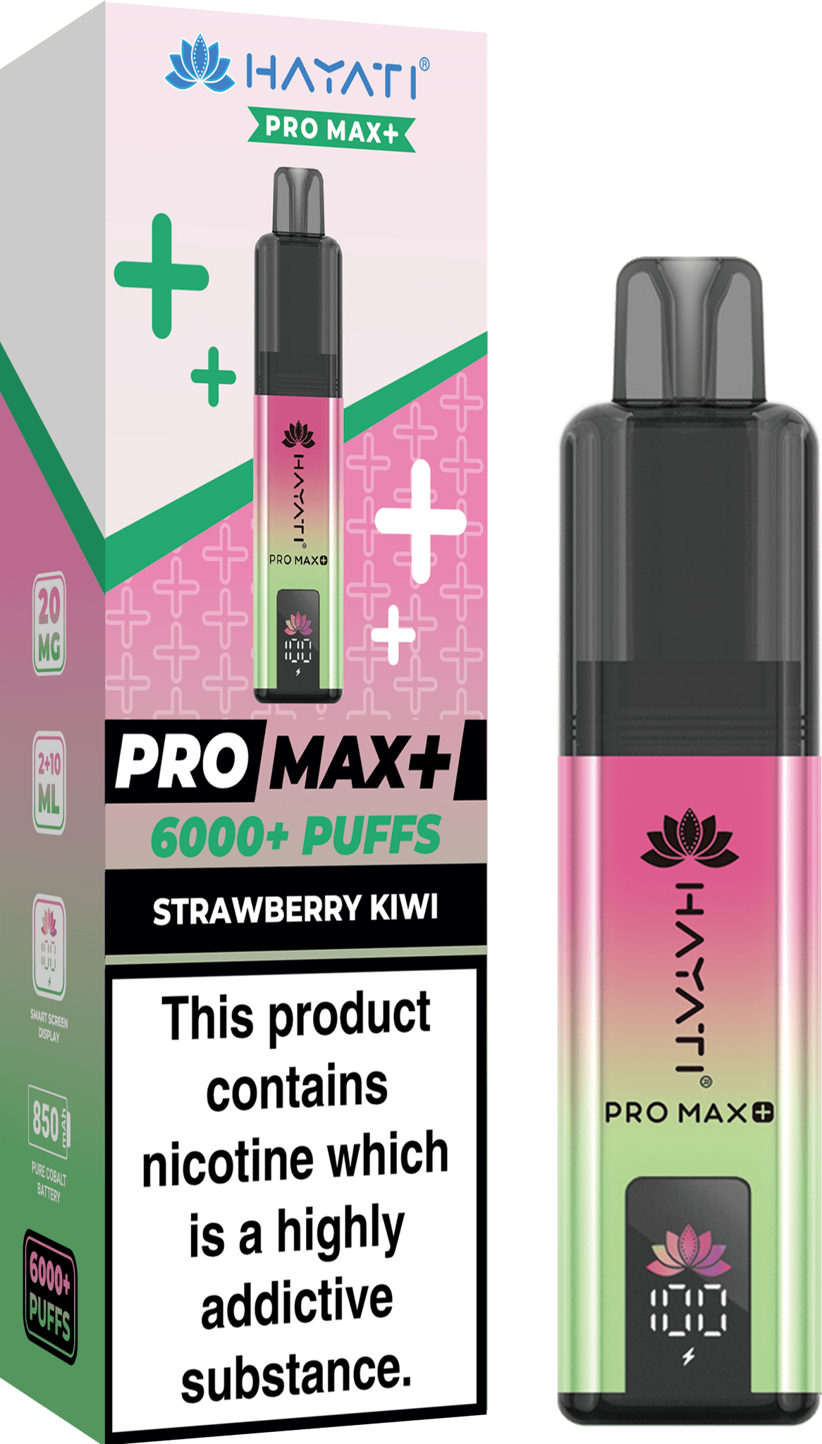 Hayati Pro Max+ 6000 Puffs Vape Kit - 7.99 Only The Vape Giant Hayati Pro Max+ 6000 Puffs Vape Kit - 7.99 Only The Vape Giant