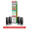 IVG 2400 Reload 4 in 1 Prefilled Pods | Pack of 4 Kiwi Edition