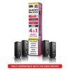 IVG 2400 Reload 4 in 1 Prefilled Pods | Pack of 4 Berry Edition