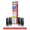 IVG 2400 Reload 4 in 1 Prefilled Pods | Pack of 4 Fruits Edition
