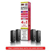 IVG 2400 Reload 4 in 1 Prefilled Pods | Pack of 4 Red Edition
