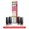 IVG 2400 Reload 4 in 1 Prefilled Pods | Pack of 4 Strawberry Edition