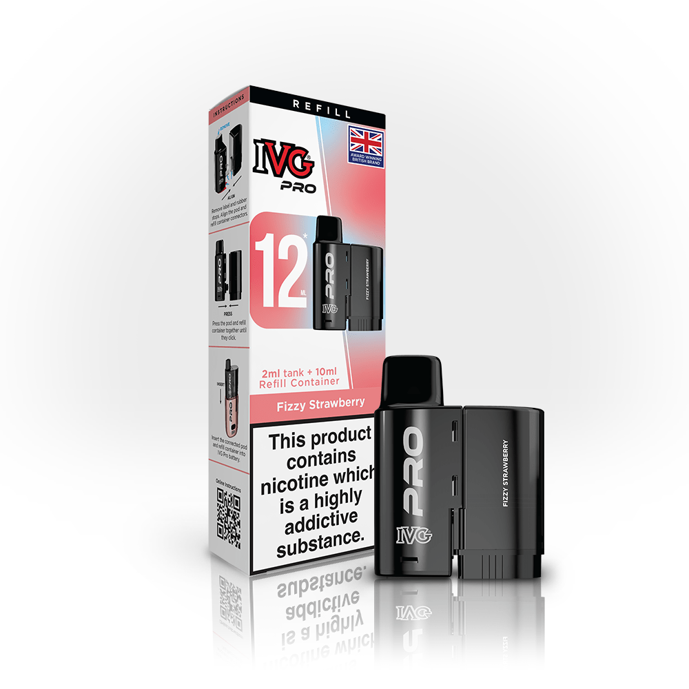 IVG Pro 12 Prefilled Vape Pods | Refill Containers | The Vape Giant IVG Pro 12 Prefilled Vape Pods | Refill Containers | The Vape Giant