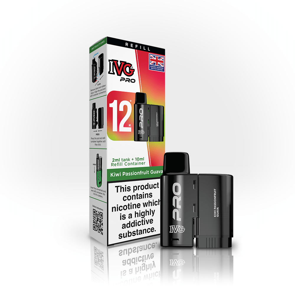 IVG Pro 12 Prefilled Vape Pods | Refill Containers | The Vape Giant IVG Pro 12 Prefilled Vape Pods | Refill Containers | The Vape Giant