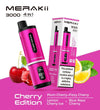 Merakii 3000 Puffs Disposable Vape 4 in 1 Edition - The Vape Giant