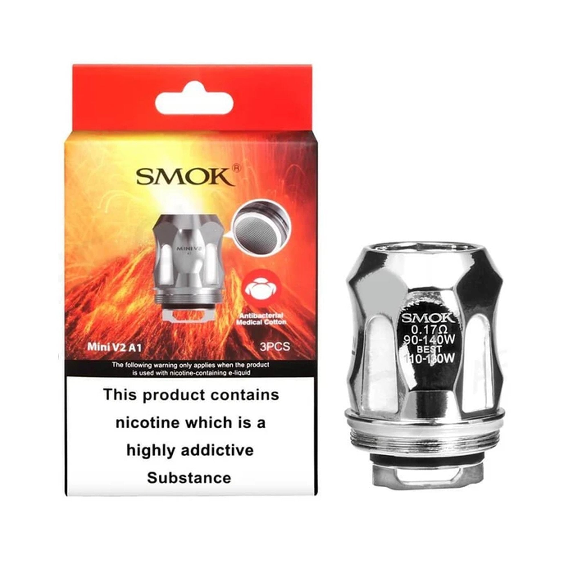 Mini Coil Smok Mini V2 Coils - Pack of 3 – The Vape Giant