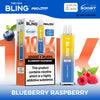 The Crystal Bling Max 10000 Prefilled Vape Kit Box of 5 Blueberry Raspberry