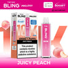The Crystal Bling Max 10000 Prefilled Vape Kit Box of 5 Juicy Peach