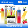 The Crystal Bling Max 10000 Prefilled Vape Kit Box of 5 Mixed Berries