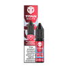 Titan Nic Salts 10ml E - liquids Pack of 10 Blueberry Cherry Cranberry