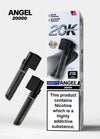 Vapes Bars Angel 20000 Prefilled Vape Pods Black Edition