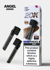 Vapes Bars Angel 20000 Prefilled Vape Pods Brown Edition