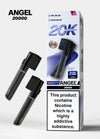 Vapes Bars Angel 20000 Prefilled Vape Pods Blue Edition