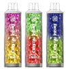 Crystal Prime 7000 Disposable Vape Puff Pod Device Pack of 10 Blueberry Cherry Cranberry