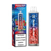Crystal Prime 7000 Disposable Vape Puff Pod Device Pack of 10 Blueberry Cherry Cranberry