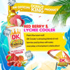 Donut King Cooler 100ML Shortfill Red Berry & Lychee Cooler