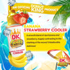 Donut King Cooler 100ML Shortfill Banana Strawberry Cooler