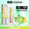 ENE Legend 4000 Disposable Vape 20MG PACK OF 10 - The Vape Giant