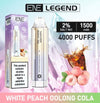 ENE Legend 4000 Disposable Vape 20MG PACK OF 10 - The Vape Giant