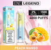 ENE Legend 4000 Disposable Vape 20MG PACK OF 10 - The Vape Giant