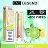 ENE Legend 4000 Disposable Vape 20MG PACK OF 10 - The Vape Giant