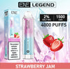ENE Legend 4000 Disposable Vape 20MG PACK OF 10 - The Vape Giant