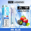 ENE Legend 4000 Disposable Vape 20MG PACK OF 10 - The Vape Giant