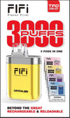 FiFi Crystal Pod 3000 Puffs Disposable Vape Pod 5 in 1 - The Vape Giant
