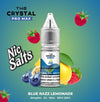 Hayati® Pro Max Nic Salt E - Liquid 10ml Pack of 10 Blue Razz Lemonade