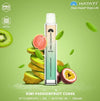 Hayati® Pro Mini 600 Puffs Disposable Vape Pack of 10 Kiwi Passionfruit Guava