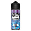 Ultimate E - Liquid Ice Lolly 100ML Shortfill Bubble Grape